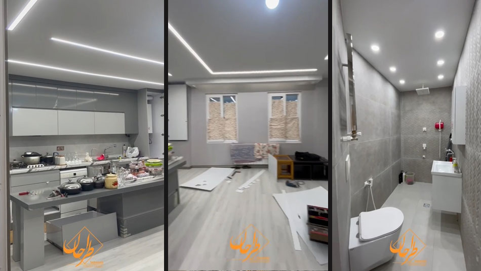 بازسازی پروژه مسکونی در بلوار دیلمان رشت