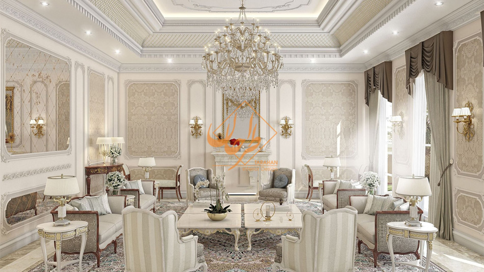 طراحی داخلی با سبک کلاسیک در رشت ، ظرافت و شکوه در خانه