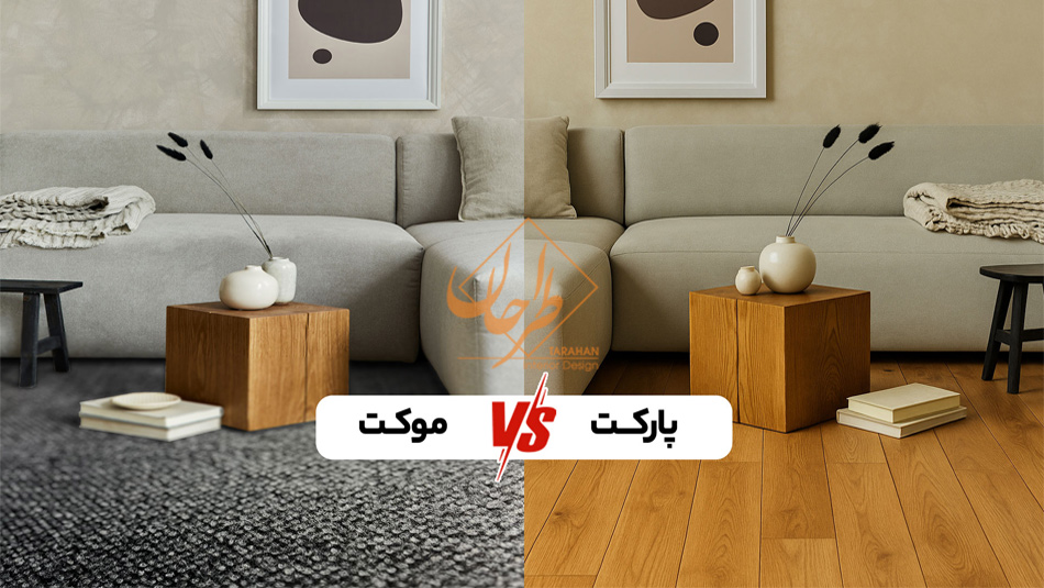 موکت بهتر است یا پارکت؟ مقایسه کامل برای انتخاب بهترین کفپوش