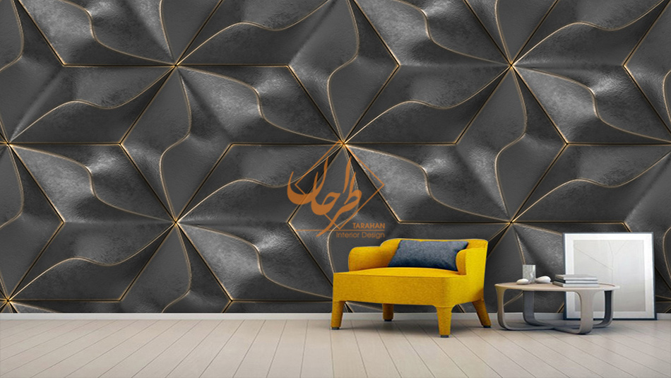 کاغذ دیواری هندسی