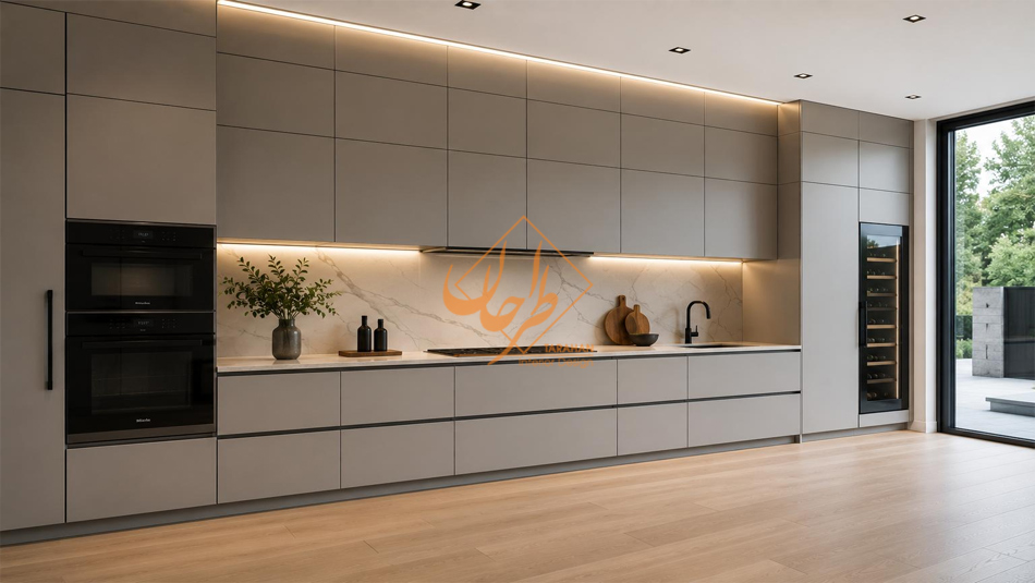 انتخاب کابینت تا سقف برای افزایش فضای ذخیرهسازی