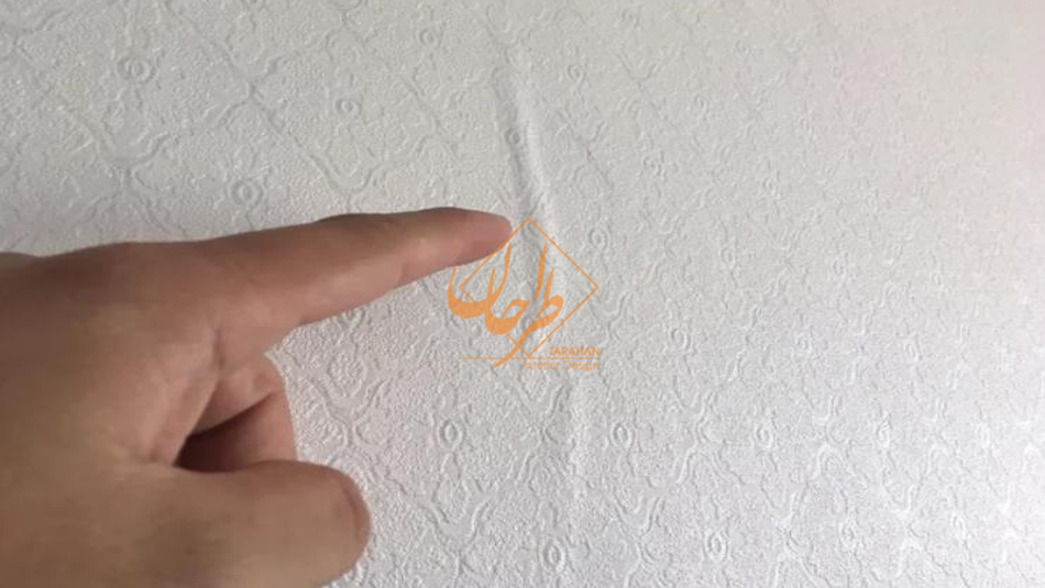 کاغذ دیواری حباب زده؟ علت حباب و روش اصولی برطرف کردن آن